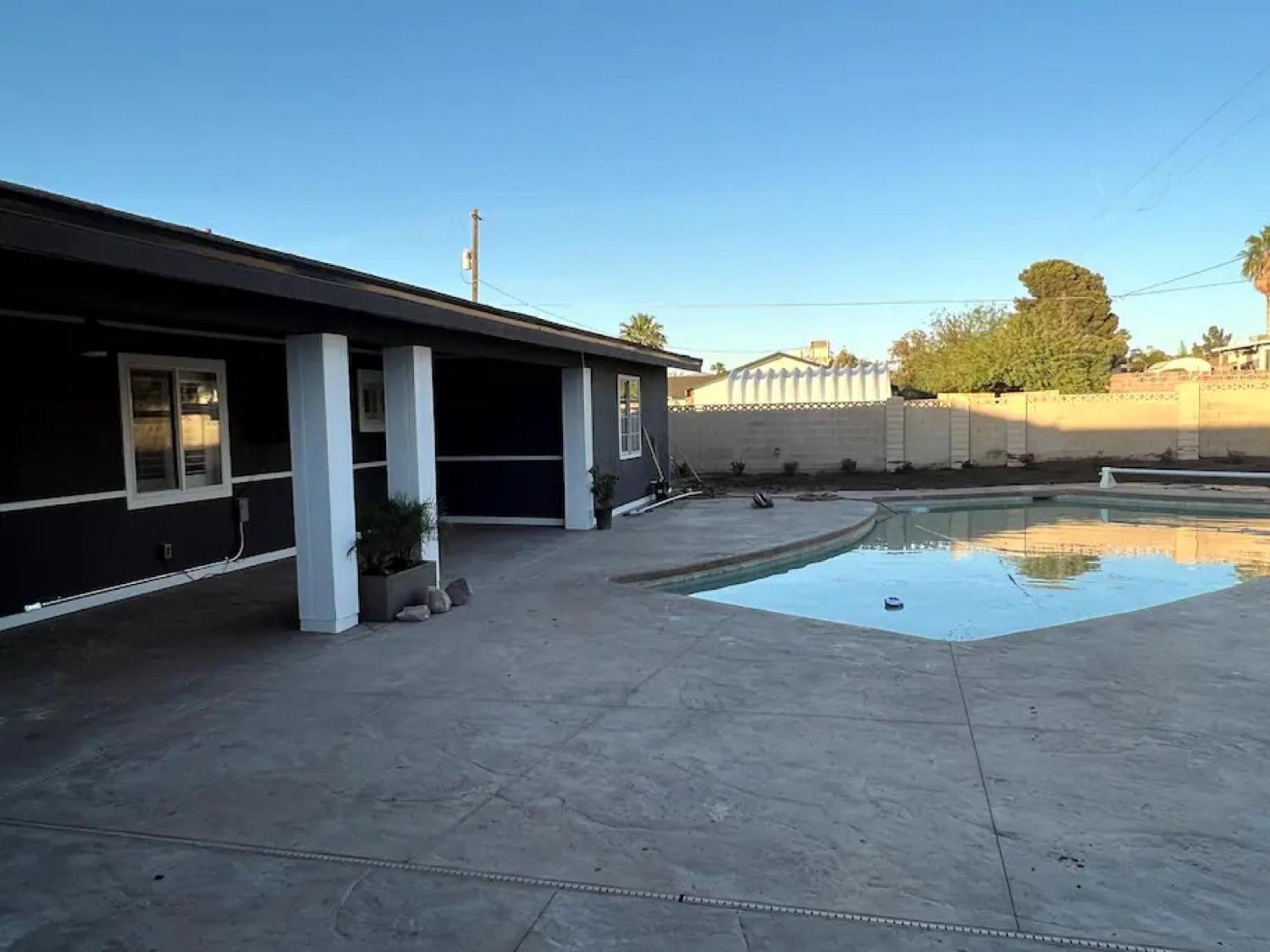Lux Private Home - Pool, Billiards, 8 Smart Tvs, Board Games, Cotton Bedding - The Stone Sanctuary At Mccullough Hills Trailhead Las Vegas Bagian luar foto
